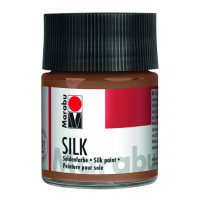 Marabu Краски по шелку Silk, 50 мл, коричневый средний